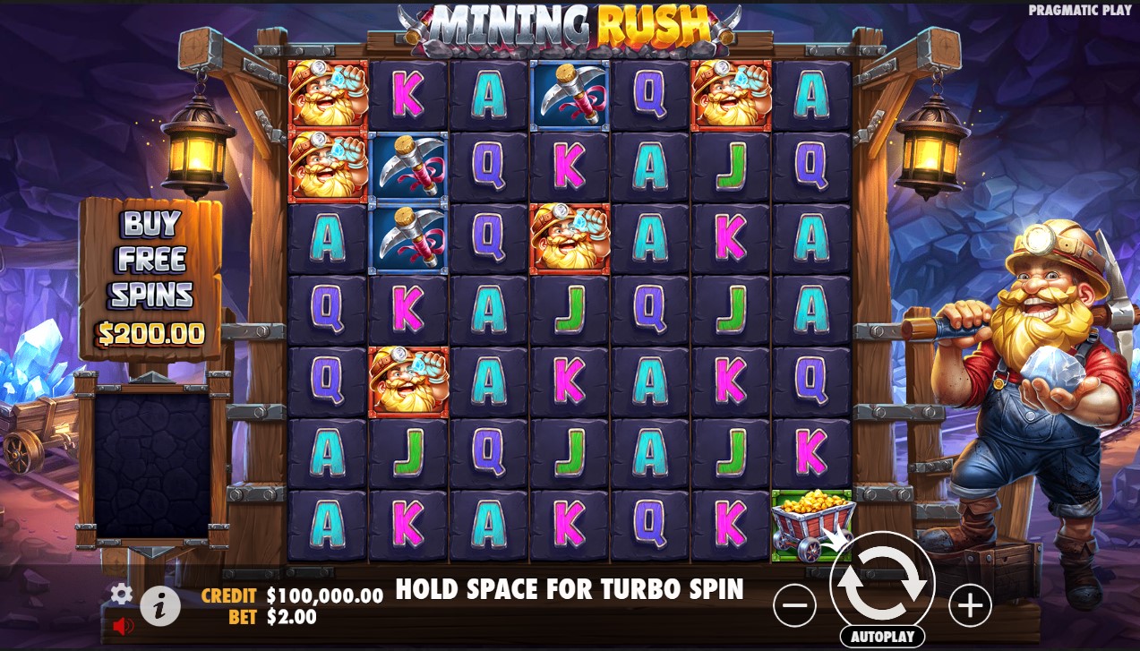 Mining Rush Game overview