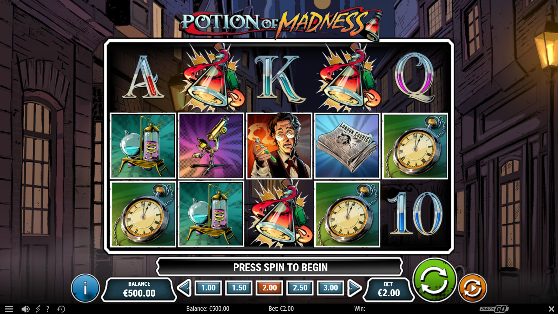 Potion of Madness Game overview