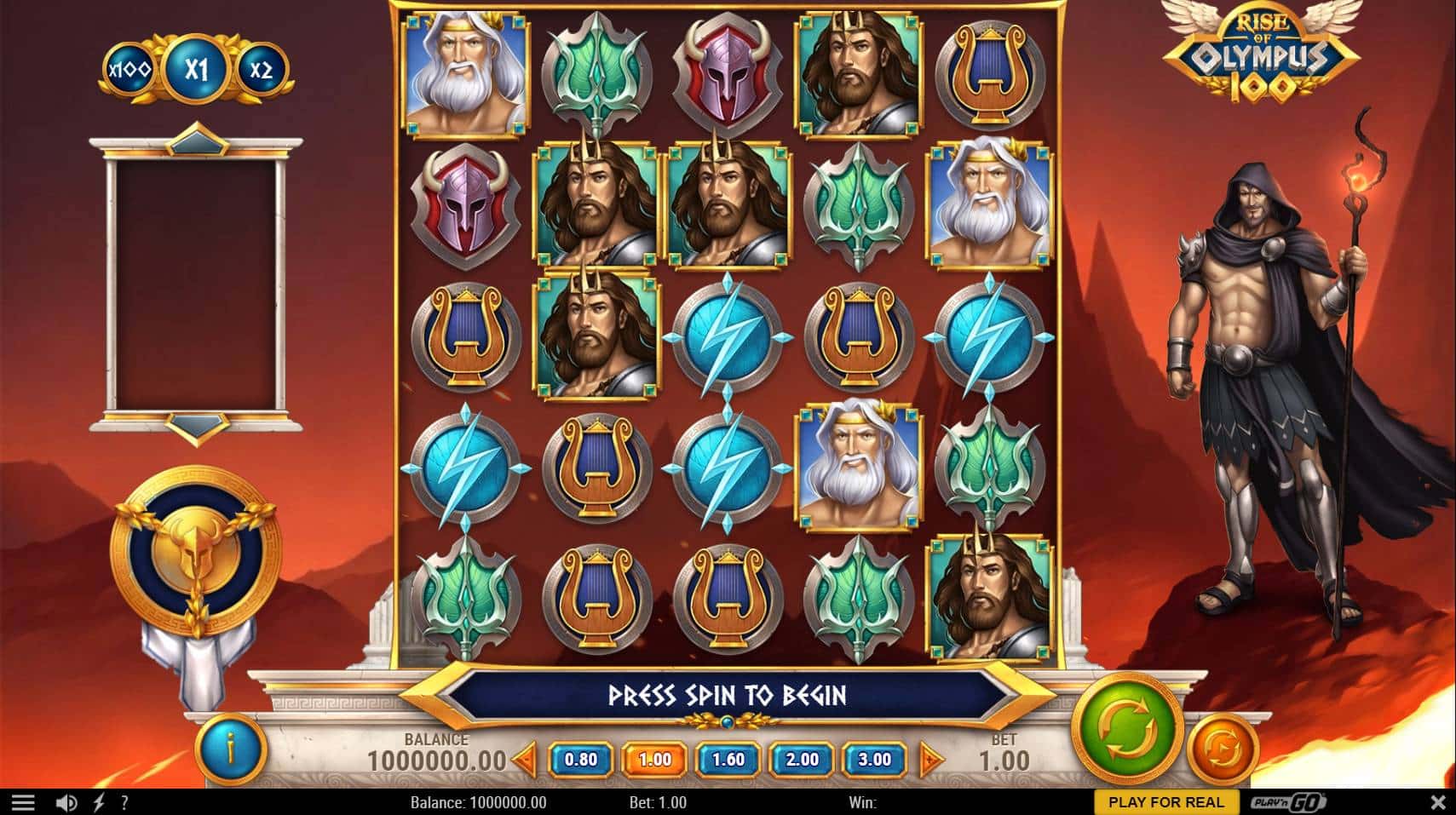 Rise of Olympus 100