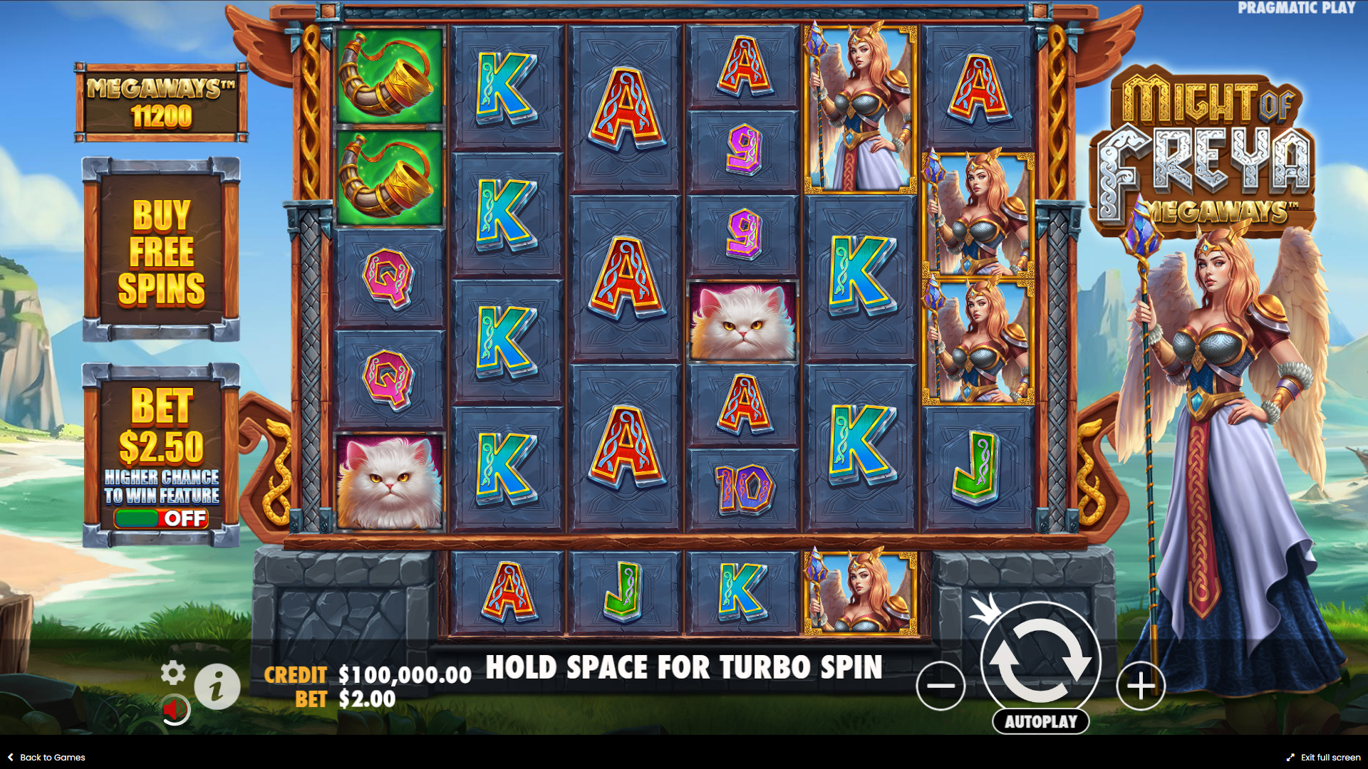 Might of Freya Megaways™ Game overview
