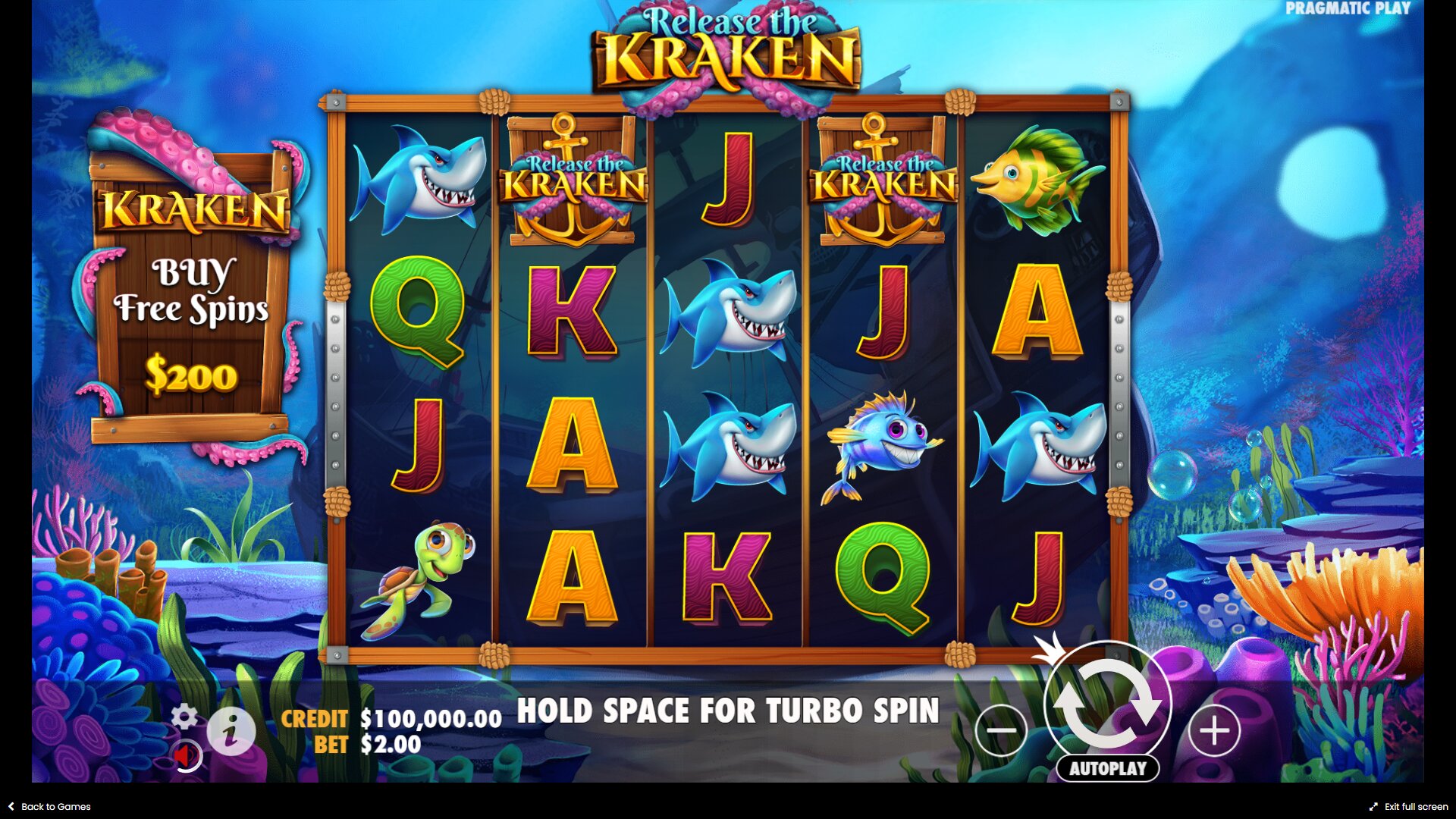 Release the Kraken Megaways™ Game overview
