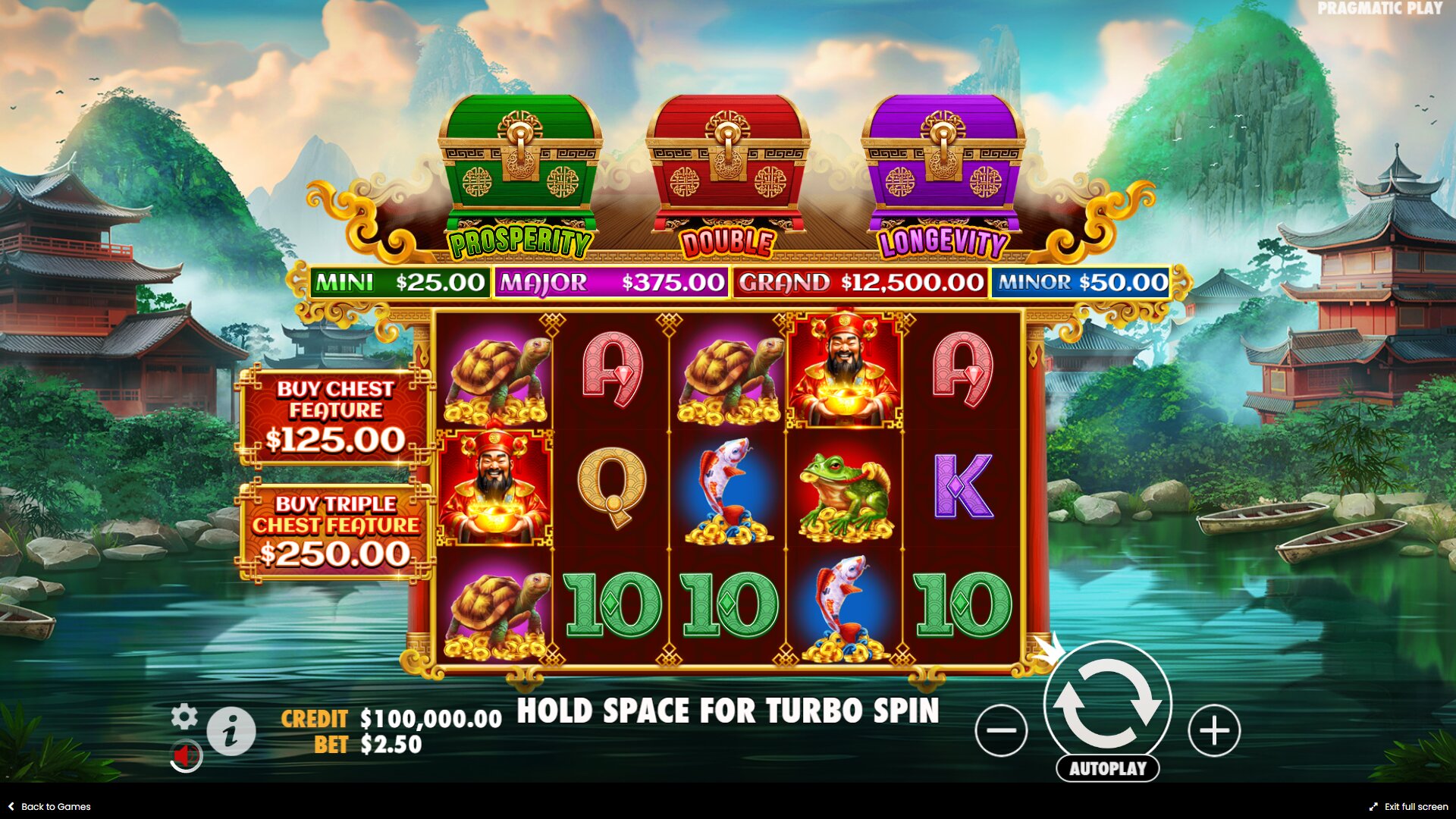 Chests of Cai Shen Game overview