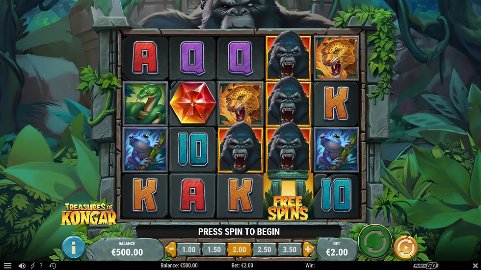 Treasures of Kongar Game Overview
