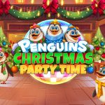 Penguins Christmas Party Time